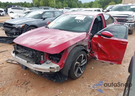 2019 Honda Accord Sport z USA, uszkodzony, nr VIN 1HGCV1F33KA049164